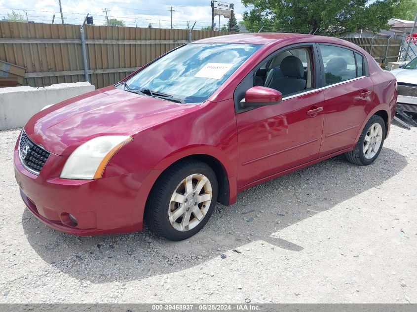 2008 Nissan Sentra 2.0S VIN: 3N1AB61E78L645886 Lot: 39468937