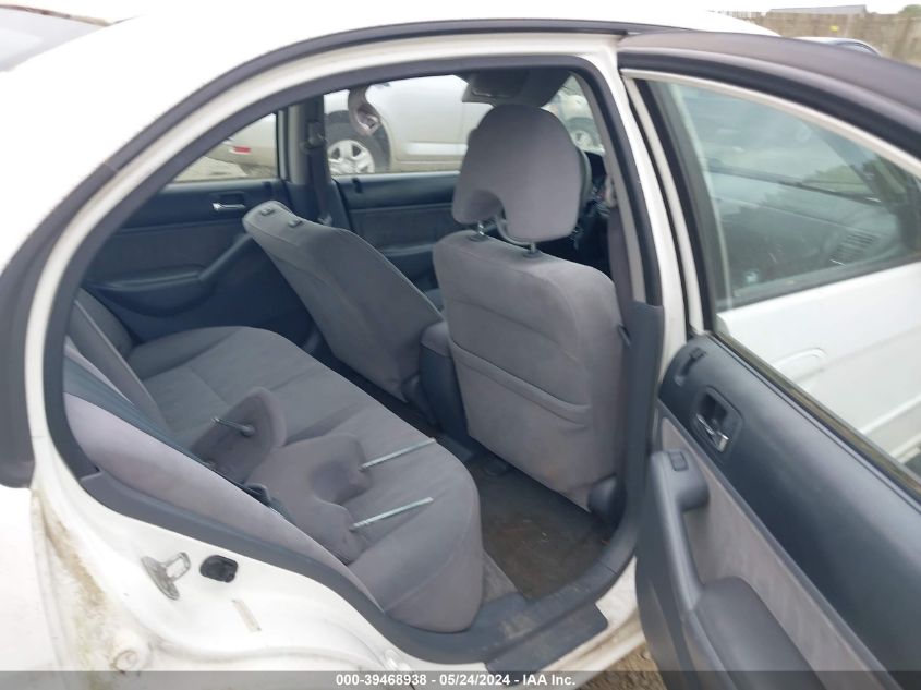 2003 Honda Civic Lx VIN: 1HGES16573L023739 Lot: 39468938