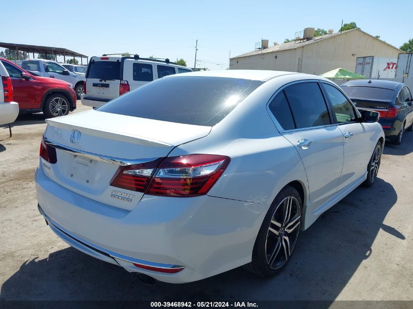 2017 Honda Accord Sport Se VIN: 1HGCR2F10HA020349 Lot: 39468942