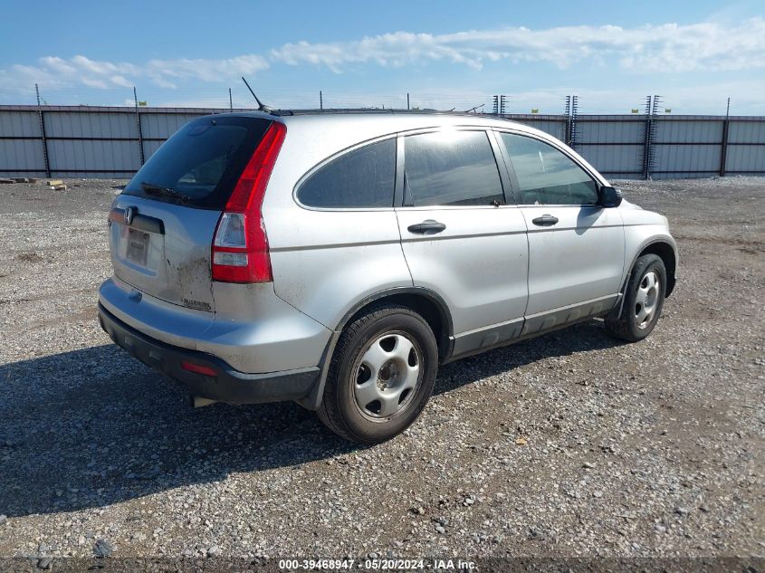 2009 Honda Cr-V Lx VIN: 3CZRE38309G709247 Lot: 39468947