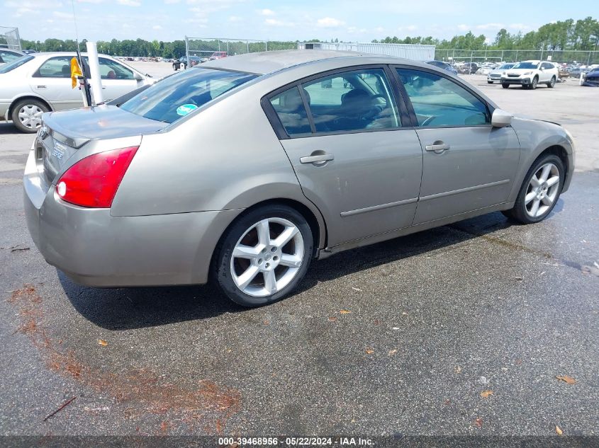 2004 Nissan Maxima 3.5 Se VIN: 1N4BA41E14C872480 Lot: 39468956