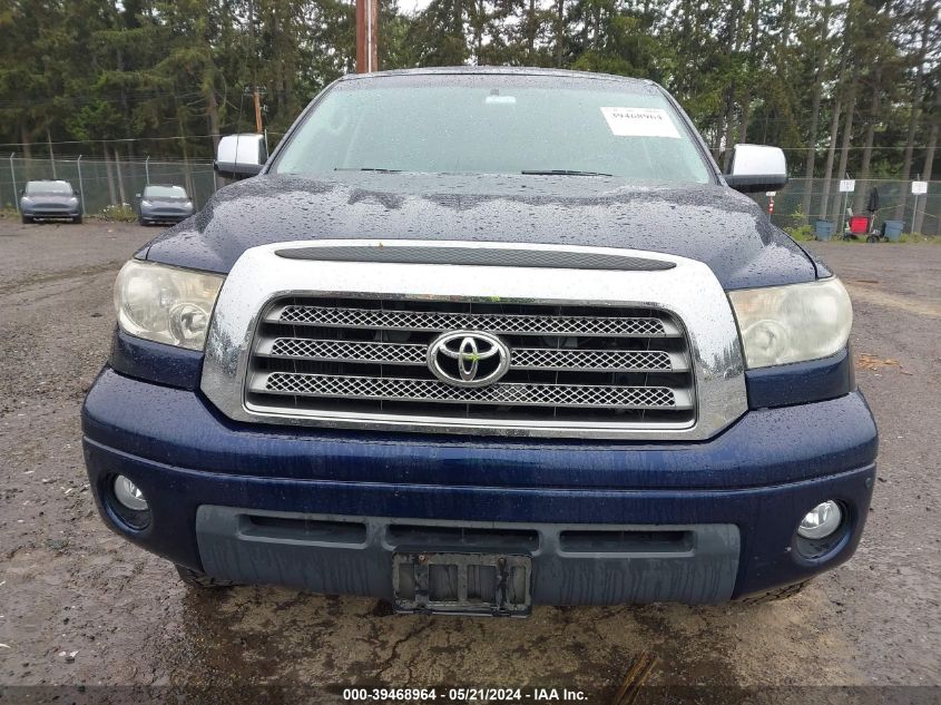 2007 Toyota Tundra Limited 5.7L V8 VIN: 5TFBV58137X032317 Lot: 39468964