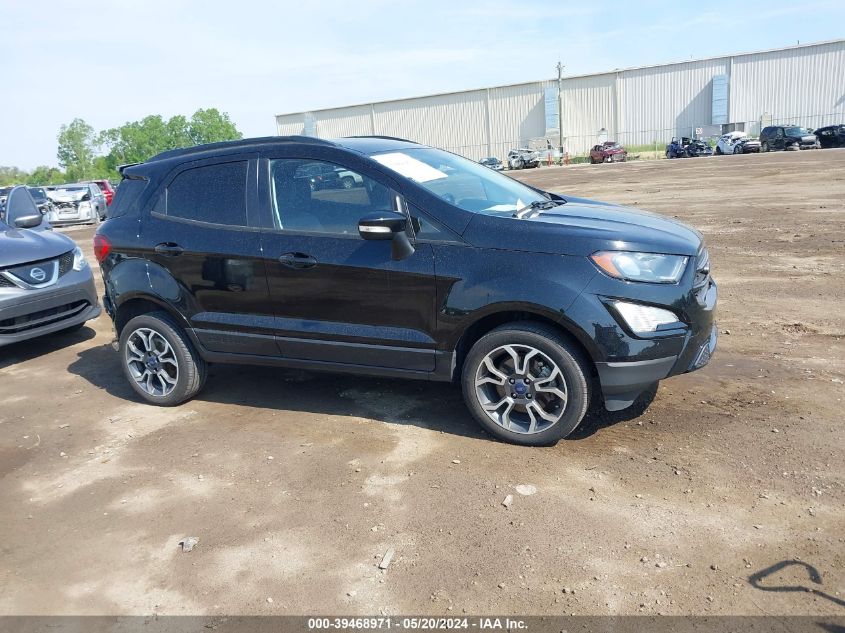 2020 Ford Ecosport Ses VIN: MAJ6S3JL2LC331184 Lot: 39468971