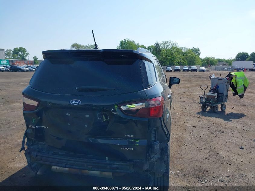 2020 Ford Ecosport Ses VIN: MAJ6S3JL2LC331184 Lot: 39468971
