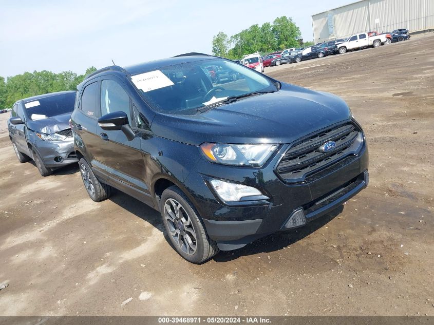 2020 Ford Ecosport Ses VIN: MAJ6S3JL2LC331184 Lot: 39468971