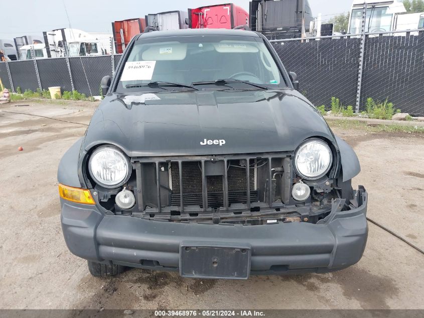 2007 Jeep Liberty Sport VIN: 1J4GL48K87W521990 Lot: 39468976