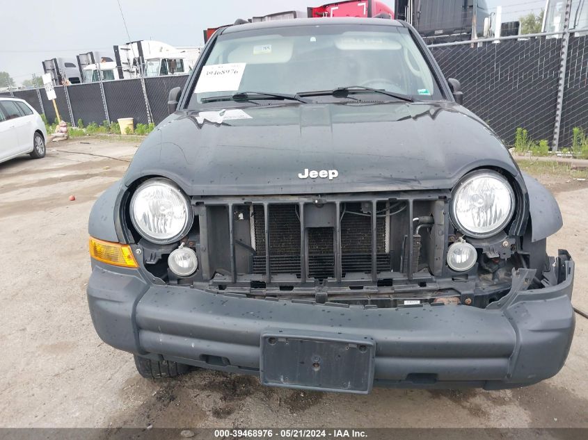 2007 Jeep Liberty Sport VIN: 1J4GL48K87W521990 Lot: 39468976