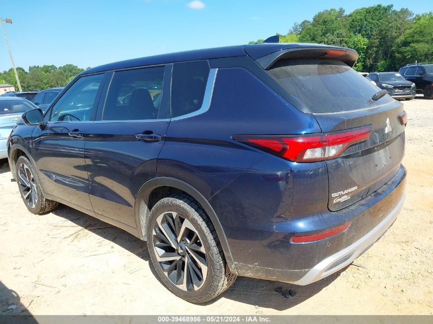 2023 Mitsubishi Outlander Se 2.5 S-Awc VIN: JA4J4UA85PZ039123 Lot: 39468986