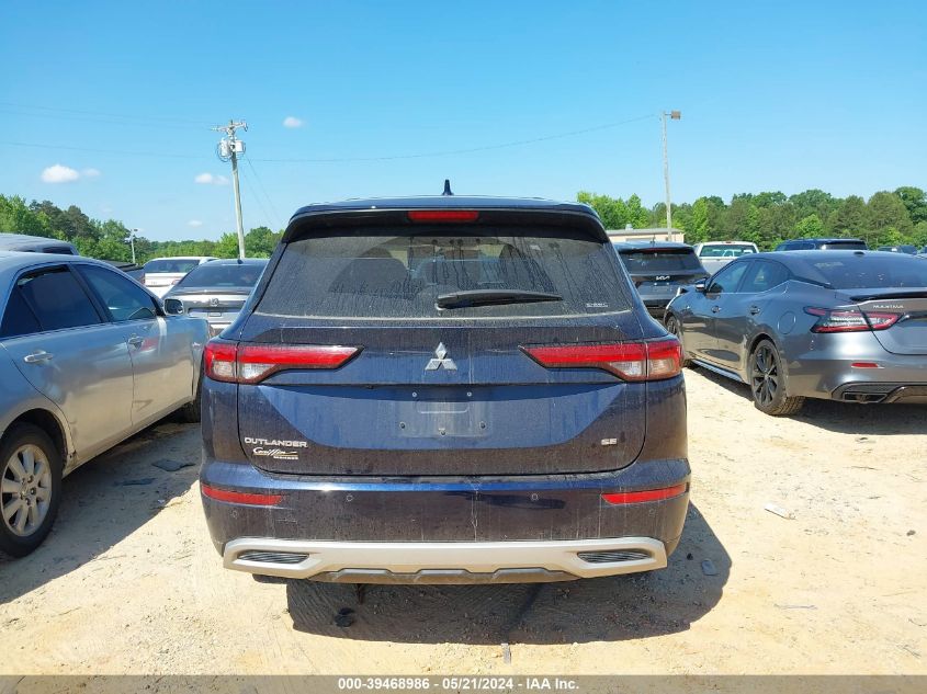 2023 Mitsubishi Outlander Se 2.5 S-Awc VIN: JA4J4UA85PZ039123 Lot: 39468986