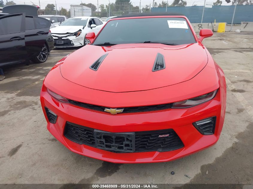 2017 Chevrolet Camaro 1Ss VIN: 1G1FF3D72H0201825 Lot: 39468989