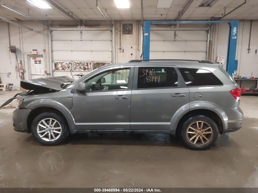 2013 Dodge Journey Sxt VIN: 3C4PDCBG3DT642042 Lot: 39468994