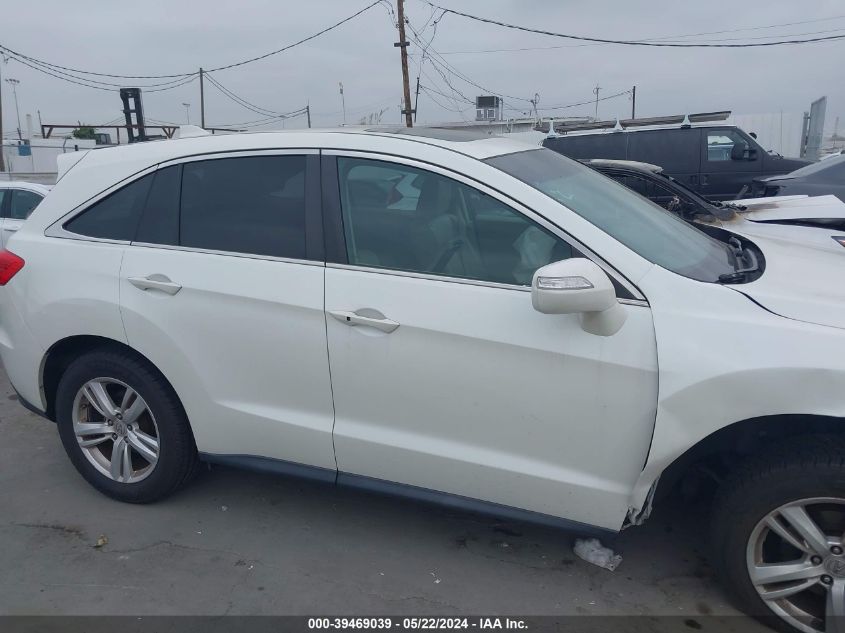 2014 Acura Rdx VIN: 5J8TB4H54EL000833 Lot: 39469039