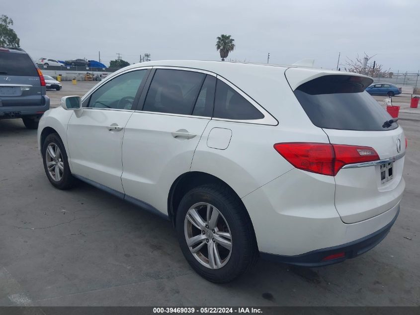 2014 Acura Rdx VIN: 5J8TB4H54EL000833 Lot: 39469039