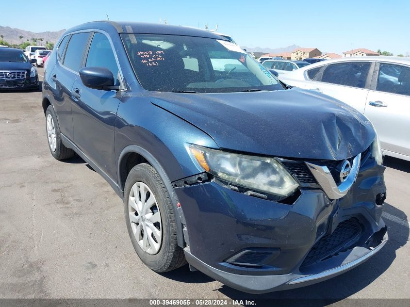 2016 Nissan Rogue S VIN: 5N1AT2MN5GC751631 Lot: 39469055