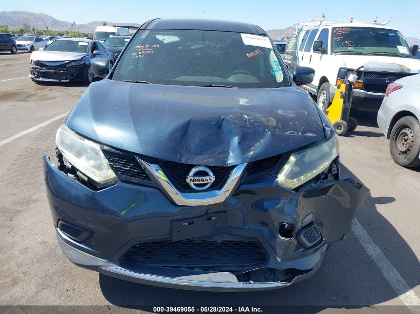 2016 Nissan Rogue S VIN: 5N1AT2MN5GC751631 Lot: 39469055