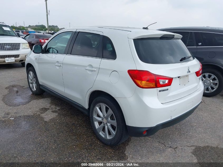 2015 Mitsubishi Outlander Sport Se VIN: 4A4AP4AU9FE057505 Lot: 39469066