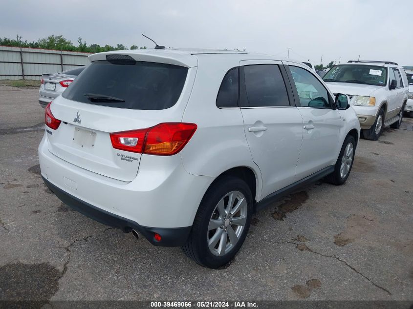 2015 Mitsubishi Outlander Sport Se VIN: 4A4AP4AU9FE057505 Lot: 39469066