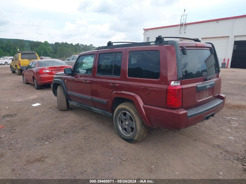 2007 Jeep Commander Sport VIN: 1J8HG48P67C654266 Lot: 39469071