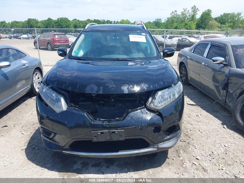 2014 Nissan Rogue Sv VIN: 5N1AT2MV6EC869586 Lot: 39469077
