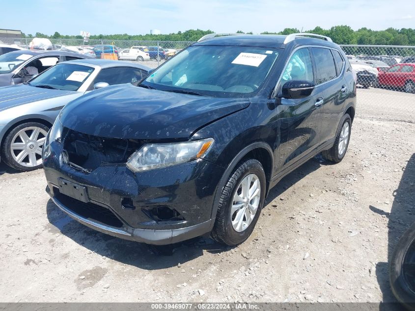 2014 Nissan Rogue Sv VIN: 5N1AT2MV6EC869586 Lot: 39469077