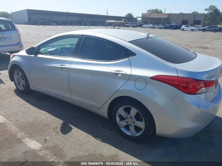 2011 Hyundai Elantra Gls (Ulsan Plant) VIN: KMHDH4AE0BU133067 Lot: 39469079