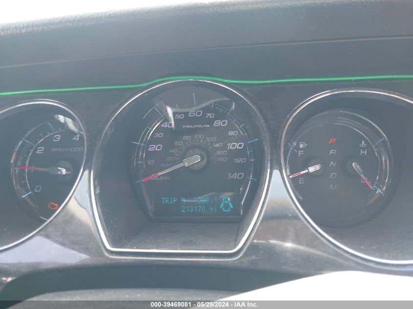 2011 Ford Taurus Limited VIN: 1FAHP2FW1BG107452 Lot: 39469081