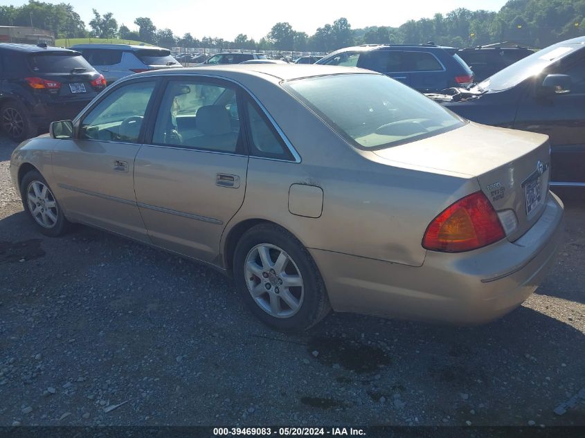 2002 Toyota Avalon Xls VIN: 4T1BF28B02U200215 Lot: 39469083