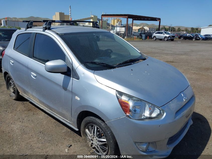 2015 Mitsubishi Mirage De/Rf VIN: ML32A3HJ1FH000770 Lot: 39469091