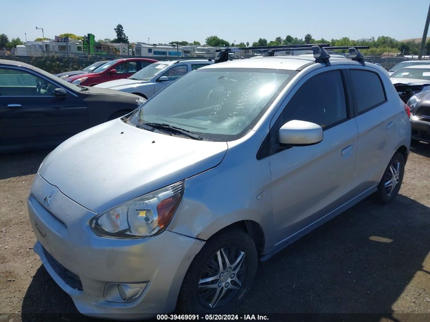 2015 Mitsubishi Mirage De/Rf VIN: ML32A3HJ1FH000770 Lot: 39469091