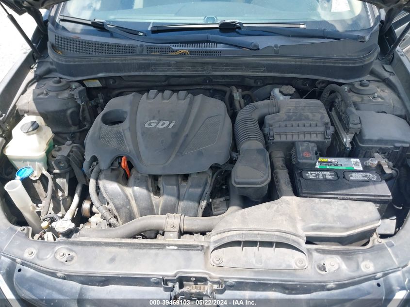 2013 Hyundai Sonata Gls VIN: 5NPEB4AC0DH641318 Lot: 39469103