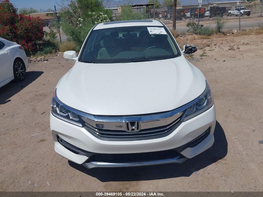 2016 Honda Accord Ex VIN: 1HGCR2F71GA057638 Lot: 39469105