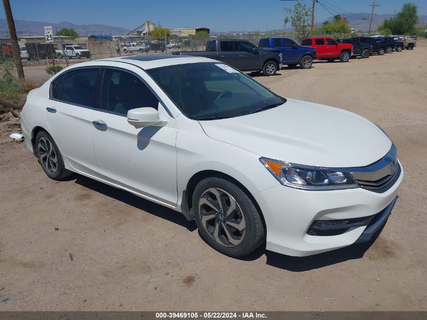 2016 Honda Accord Ex VIN: 1HGCR2F71GA057638 Lot: 39469105