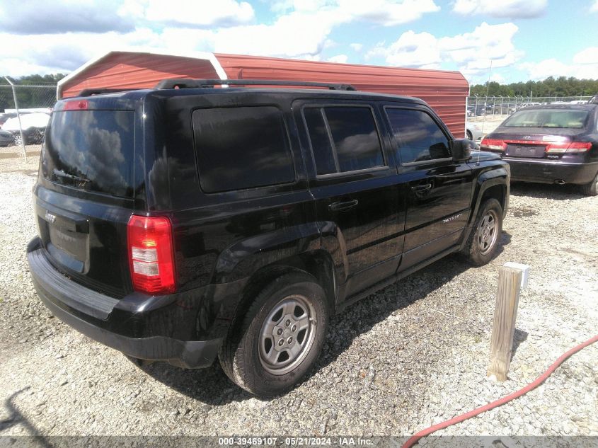 2015 Jeep Patriot Sport VIN: 1C4NJPBA3FD124069 Lot: 39469107