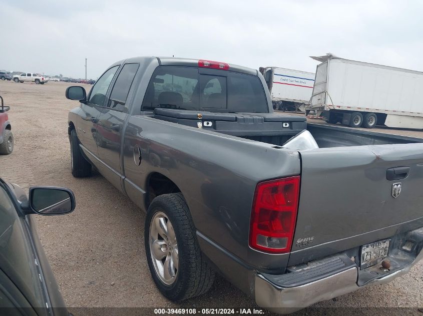 2005 Dodge Ram 1500 Slt/Laramie VIN: 1D7HA18D15S354284 Lot: 39469108