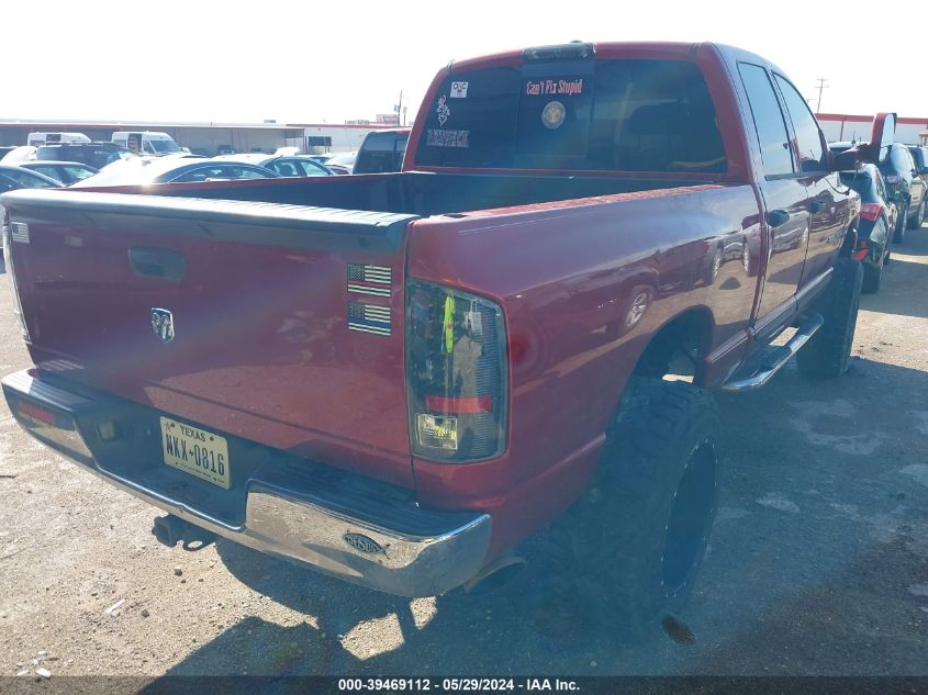 2006 Dodge Ram 1500 Slt VIN: 1D7HA18N56S610131 Lot: 39469112