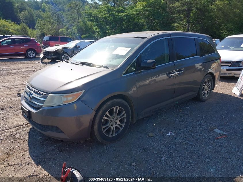 2011 Honda Odyssey Ex-L VIN: 5FNRL5H61BB078098 Lot: 39469120