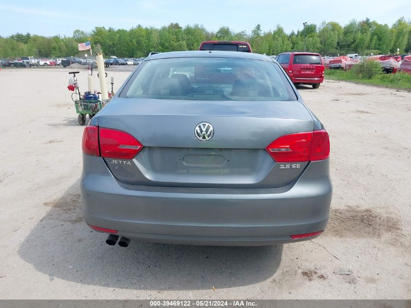 2012 Volkswagen Jetta 2.5L Se VIN: 3VWDP7AJ1CM309682 Lot: 39469122