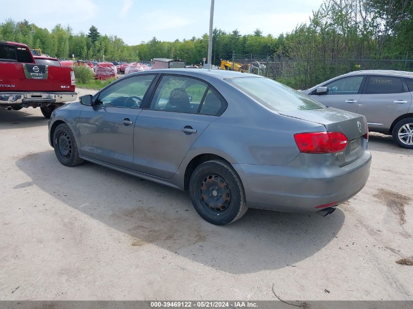 2012 Volkswagen Jetta 2.5L Se VIN: 3VWDP7AJ1CM309682 Lot: 39469122