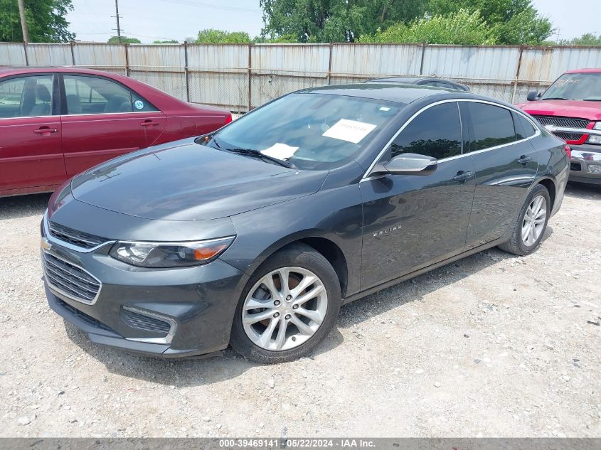 2016 Chevrolet Malibu 1Lt VIN: 1G1ZE5ST9GF196811 Lot: 39469141