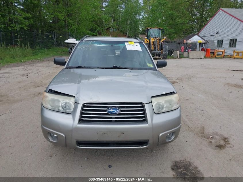 2006 Subaru Forester 2.5X VIN: JF1SG63666G736986 Lot: 39469145