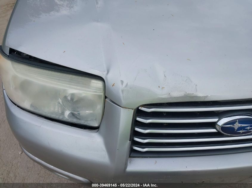 2006 Subaru Forester 2.5X VIN: JF1SG63666G736986 Lot: 39469145