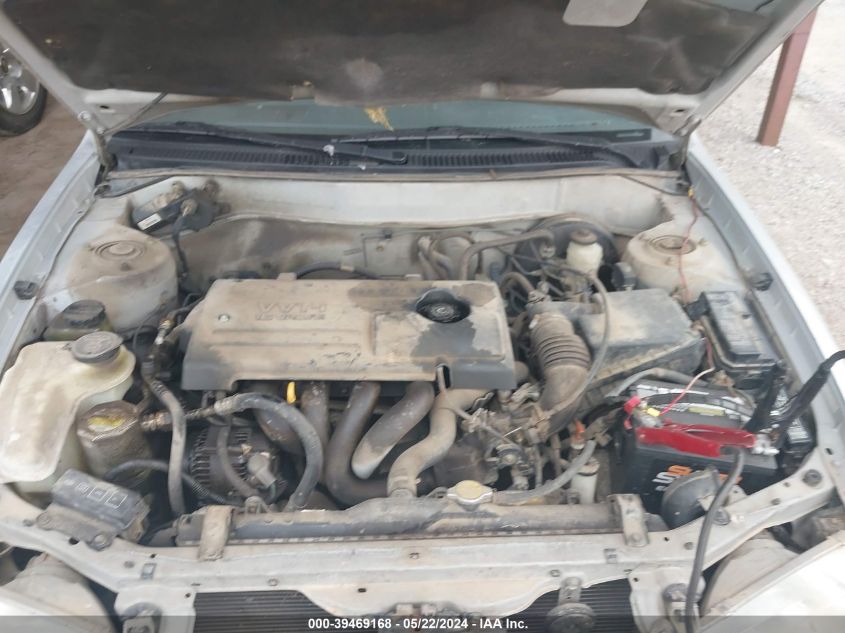 2001 Chevrolet Prizm VIN: 1Y1SK528X1Z418559 Lot: 39469168