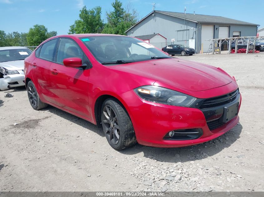 2016 Dodge Dart Sxt VIN: 1C3CDFBB0GD608224 Lot: 39469181