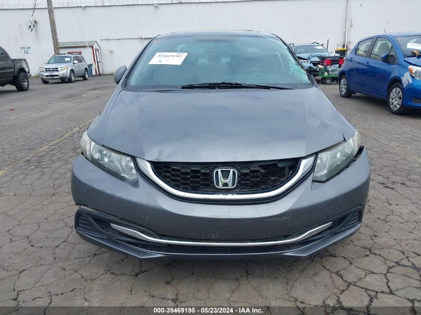 2013 Honda Civic Ex VIN: 19XFB2F89DE244076 Lot: 39469195
