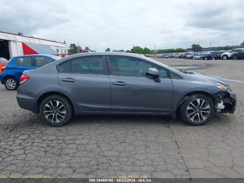2013 Honda Civic Ex VIN: 19XFB2F89DE244076 Lot: 39469195