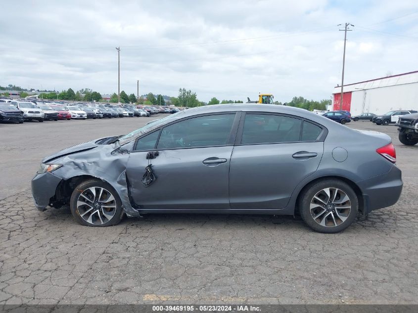 2013 Honda Civic Ex VIN: 19XFB2F89DE244076 Lot: 39469195