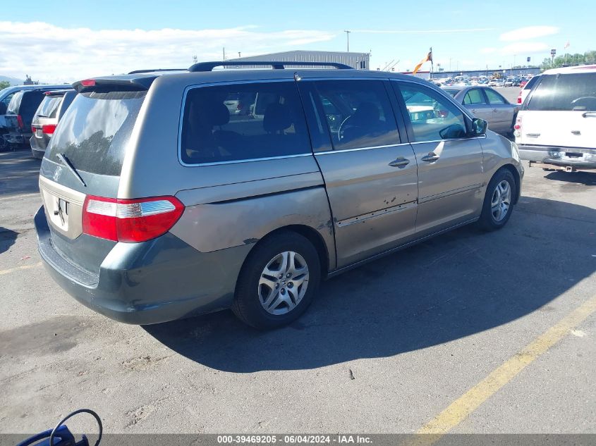 2005 Honda Odyssey Ex VIN: 5FNRL38425B024171 Lot: 39469205