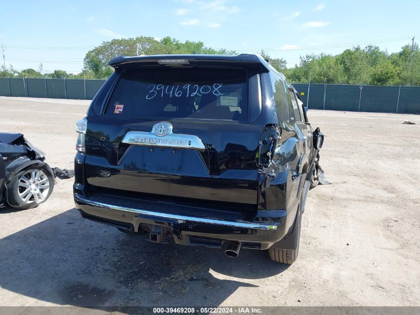 2016 Toyota 4Runner Limited VIN: JTEBU5JR6G5347574 Lot: 39469208