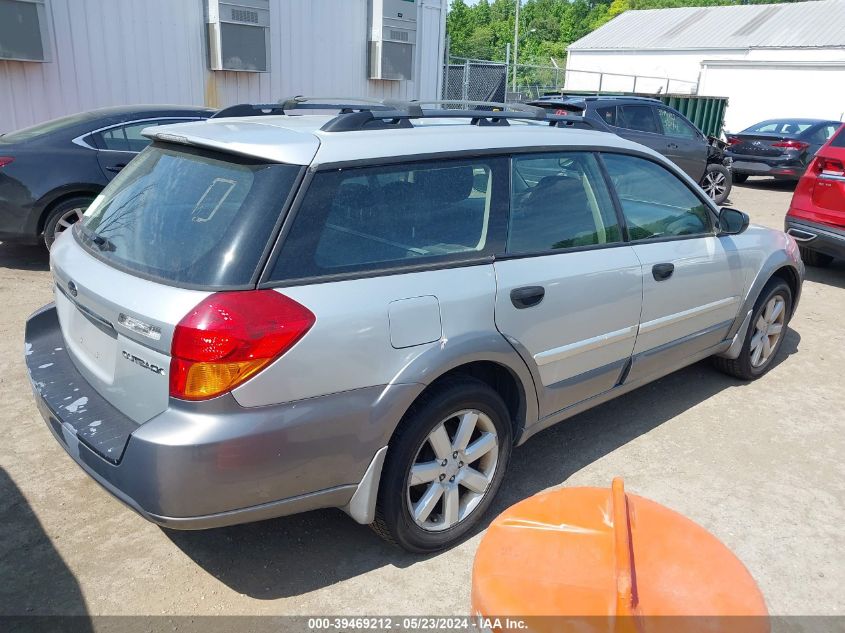 4S4BP61C967358676 2006 Subaru Outback 2.5I