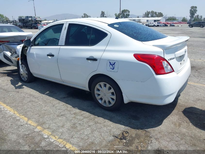 2017 Nissan Versa 1.6 S+ VIN: 3N1CN7APXHL830733 Lot: 39469216